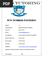 Number Patterns, Sequences and Series Grade 12 Notes - Mathematics ...
