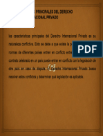 Características Principales Del Derecho Internacional Privado