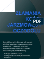 Złamania Kości Jarzmowej