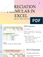 Group 7 Excel Function