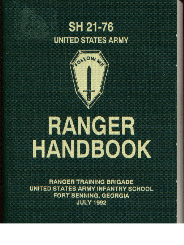 US Army - Ranger Handbook | PDF