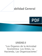 Unidad II - Los Organos de La Actividad Económica - Entes, Hacienda - Organizaciones-1
