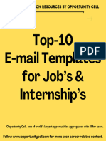 Top 10 Email Templates For Jobs Internships 1705064361