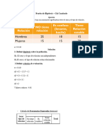 Chi Cuadrado Estadistica