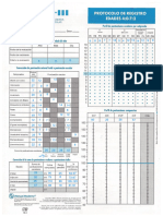 Wppsi-III. Protocolo de Registro (4 A 7 A - Os) - Hecho en Clase