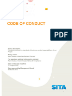 Sita Code of Conduct August 2022