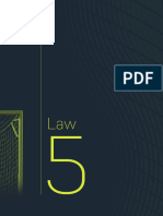 Law 5 The Referee