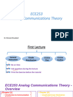 ECE253 - First Lecture