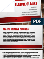 Relative Clause