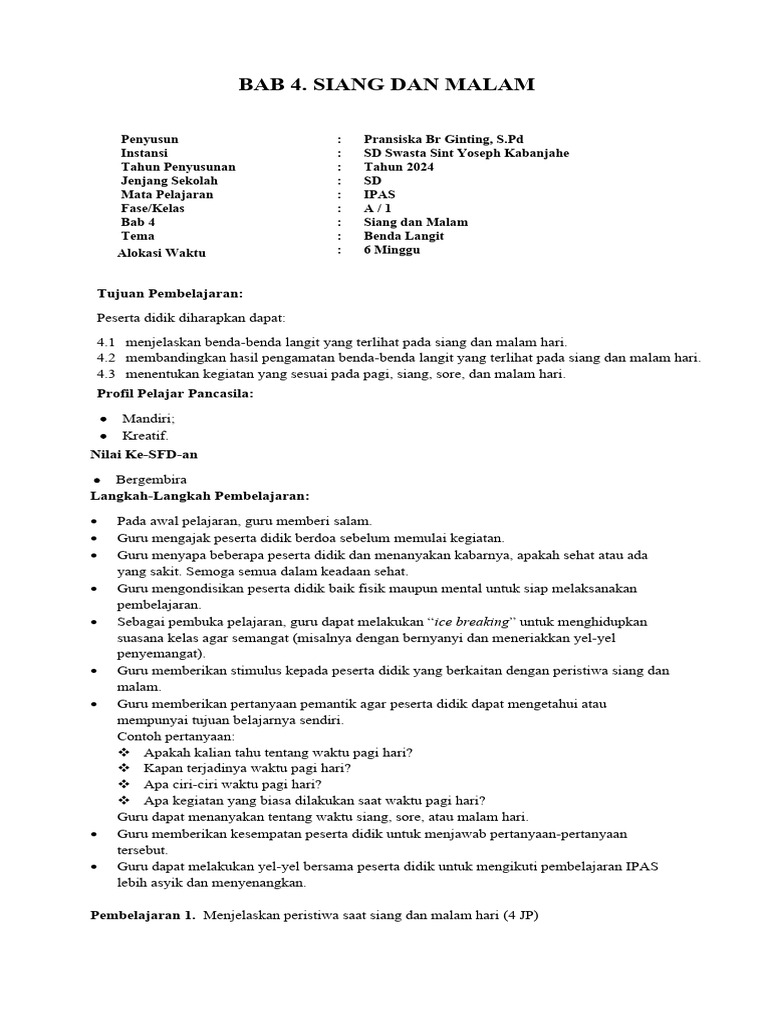 IPAS SEM 2 Modul | PDF | Karier & Perkembangan | Seni & Disiplin Bahasa