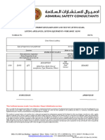 Wire Rope Sling-Certificate Updated