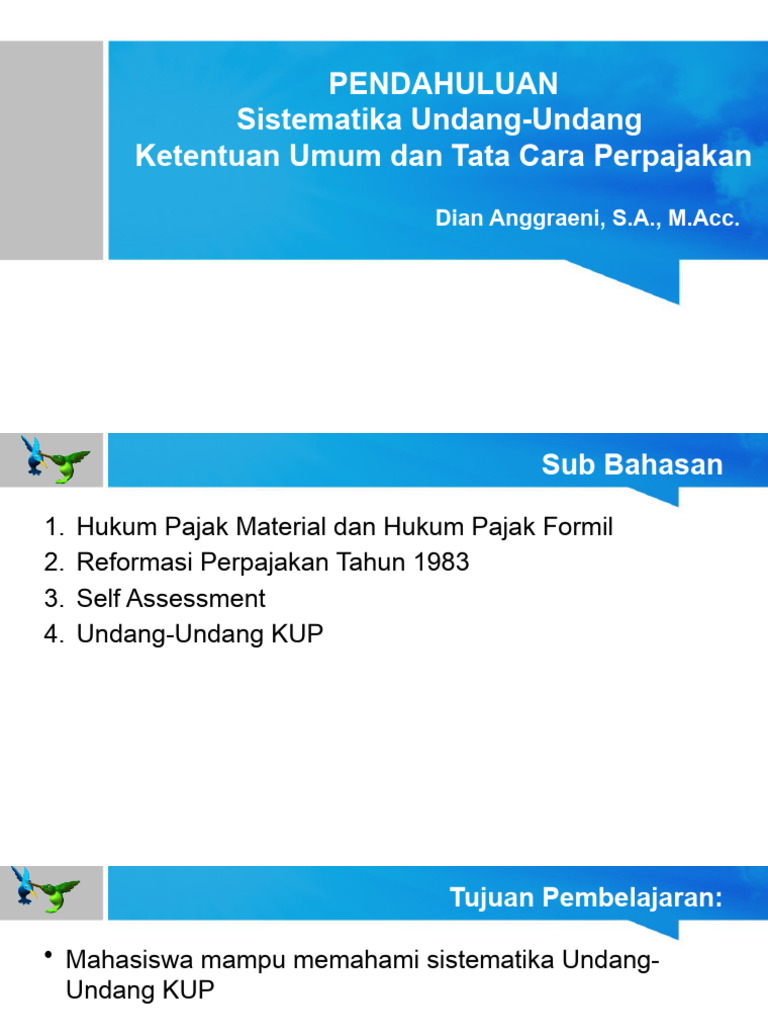 Pendahuluan Kup Pdf Hukum