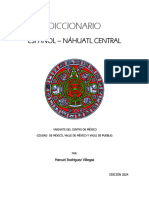 Diccionario Español-Náhuatl Central