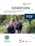 UICN. 2022. Una Sola Salud y Turismo Sostenible en Areas Protegidas