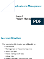 Chapter 5 - Project Management