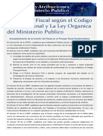 CLASE 4. Limites y Atribuciones Del Ministerio Publico PDF