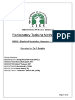 PTM - Group Assignment - Detailed Training Module