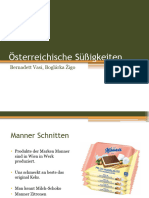 Österreichische Süßigkeiten