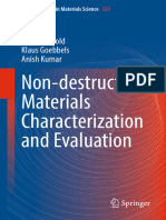 Ebin - Pub Non Destructive Materials Characterization and Evaluation 3662664879 9783662664872