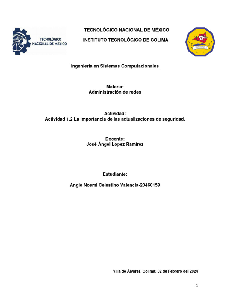 Importancia de las Actualizaciones de Seguridad | PDF | Software ...