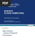 ECS781P-11-Edge of The Cloud