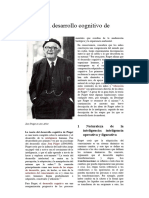 Teoria Del Desarrollo Cognitivo de Piaget