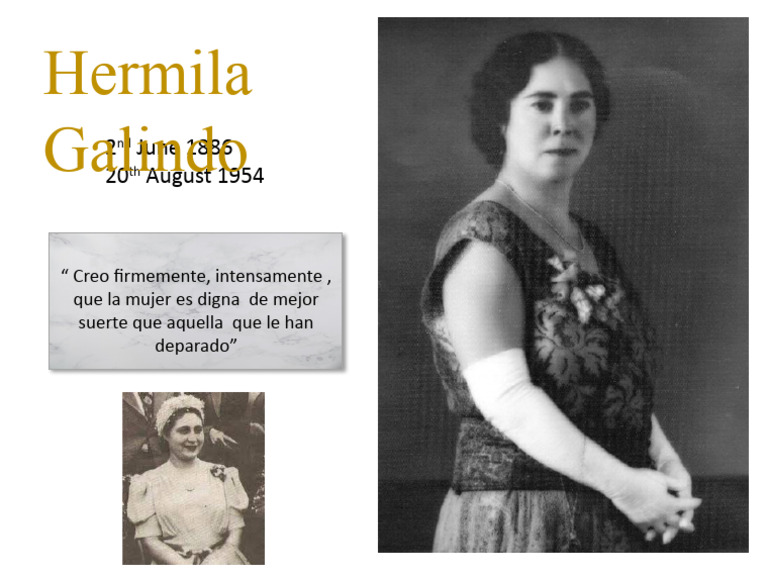 Hermila Galindo: Voz Feminista Histórica | PDF