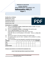 Grade 9 Maths Paper 2-Mock 2023 Final