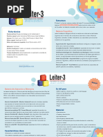 Introducción a la Batería Leiter-3 | PDF | Atención | Inteligencia