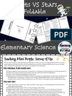 Foldable: Elementary Science