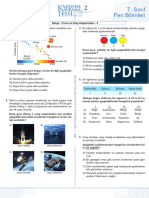 Sınıf - Sınıf Fen Bilimleri Fen Bilimleri: Dünya - Evren Ve Uzay Araştırmaları - 2