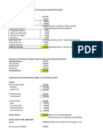 Financial Statements Formate