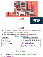 Lists