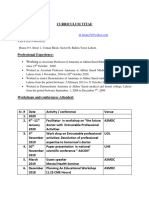 DR Fatima Inam Resume