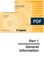 Canon Eos 1v Service Manual