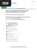 Tools and Technologies For Blind and Visually Impaired Navigation Support A Review