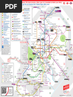 Mapa de Cercanías de Madrid | PDF | Transporte público ...
