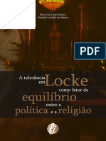 Tolerância em Locke - Marcio de Lima Pacheco - Ronaldo Cândido Dos Santos