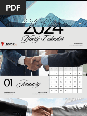 2024 Yearly Calendar
