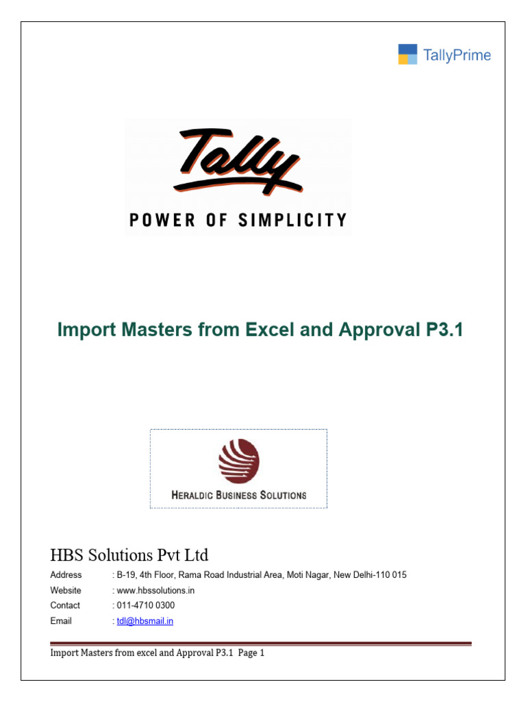 Import Masters From Excel | PDF | Microsoft Excel | Computer File