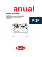 Fracino Coffee Machines - User Manual