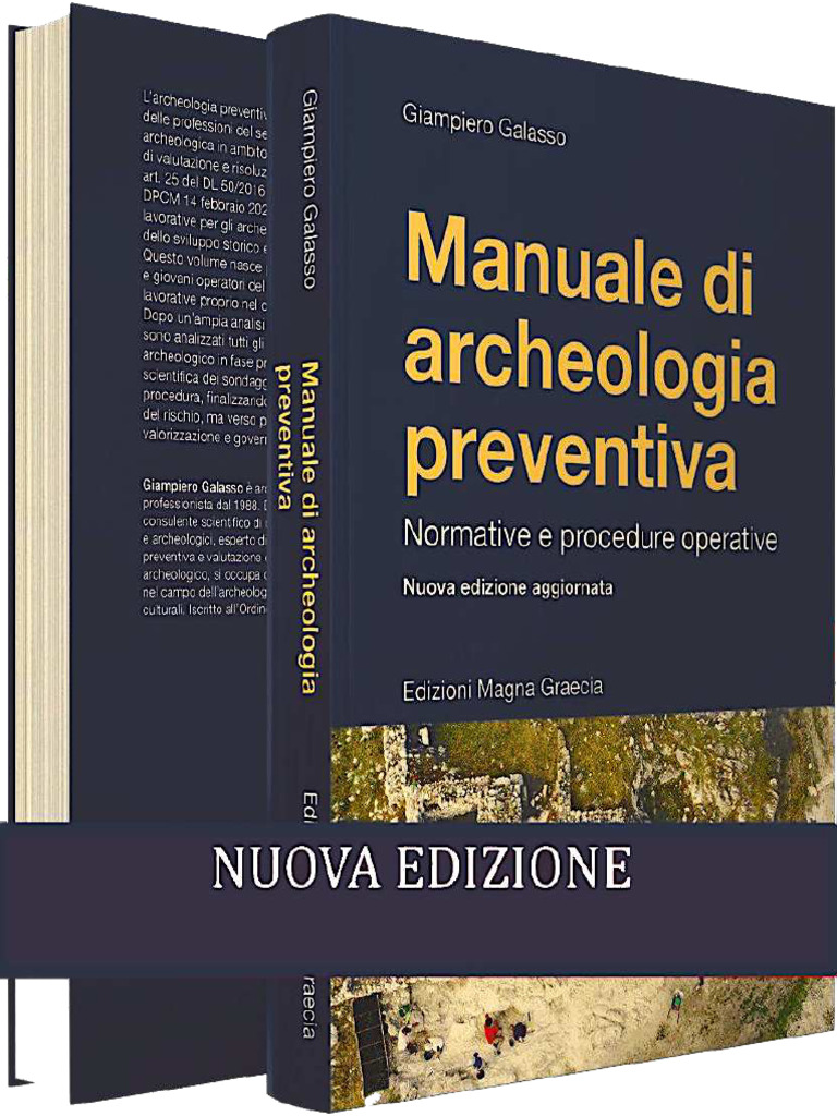 Manuale Di Archeologia Preventiva Normat | PDF