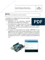Objectifs:: Module: Systèmes Embarqués Et Objets Connectés TP N°1: Introduction À La Plateforme Arduino (Partie 1)