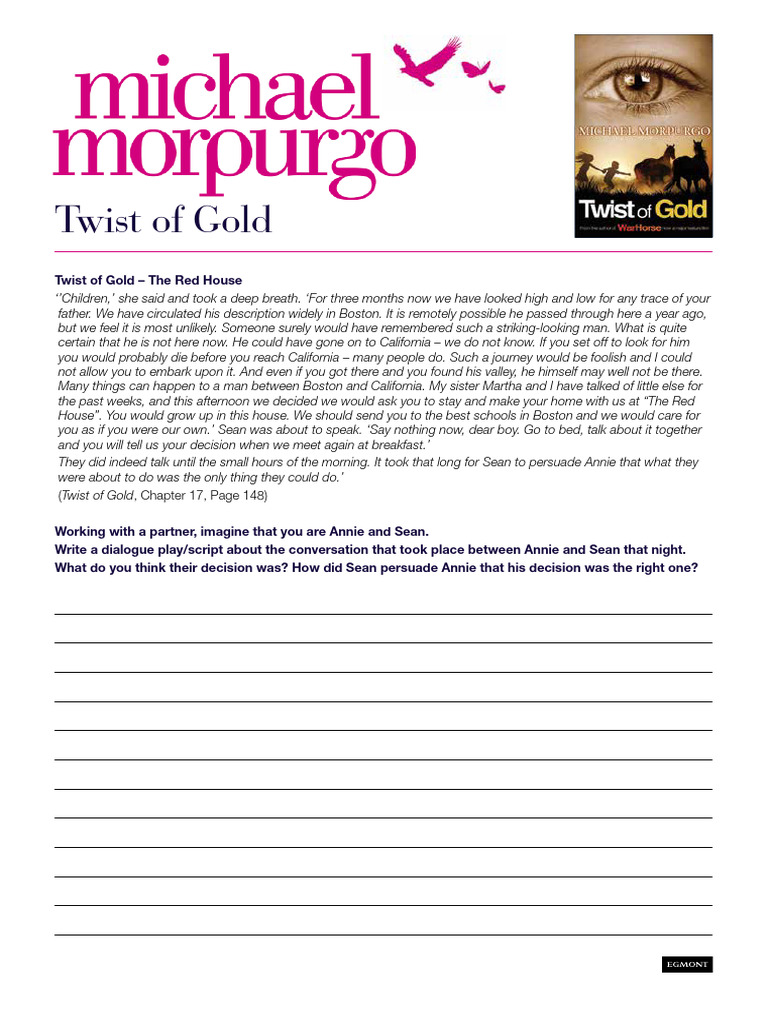 Financial Privilege in Twist of Gold | PDF