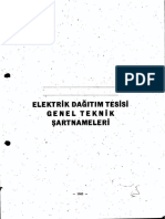 Elektrik Dagıtım genel teknik sartname