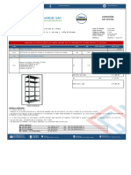 COT 219-032 - Adquisición de Estantería Metálica Con Ángulos Ranurados para Los Contenedores de La Unidad Ejecutora de Lnversiones.