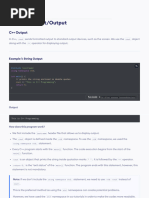 Input Output Constructs - Abdul Rehman