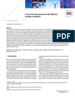 Proposed Models For Concrete Thermal Expansion With Different Aggregate Types and Saturation Conditions