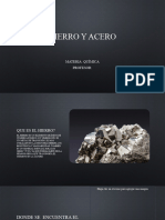 Hierro y Acero