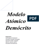 Modelo Atómico Demócrito